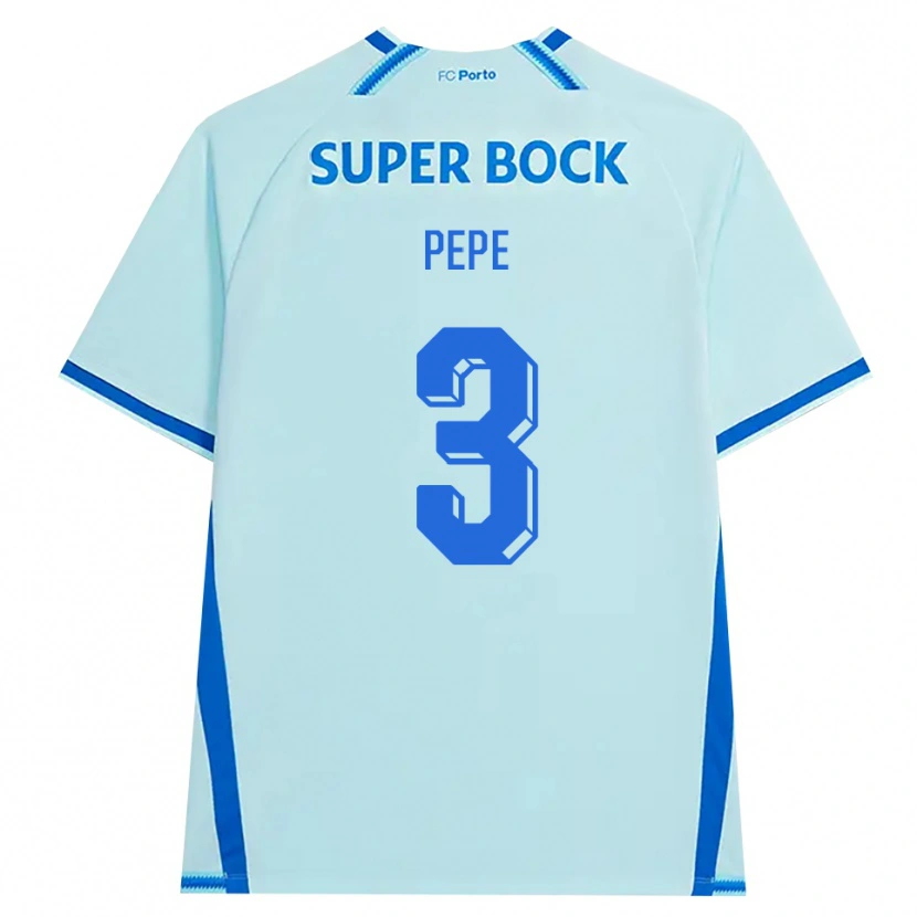 Danxen Herren Pepe #3 Hellcyan Blau Ausweichtrikot Trikot 2026/27 T-Shirt Österreich
