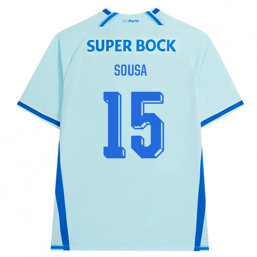 Danxen Herren Vasco Sousa #15 Hellcyan Blau Ausweichtrikot Trikot 2026/27 T-Shirt Österreich