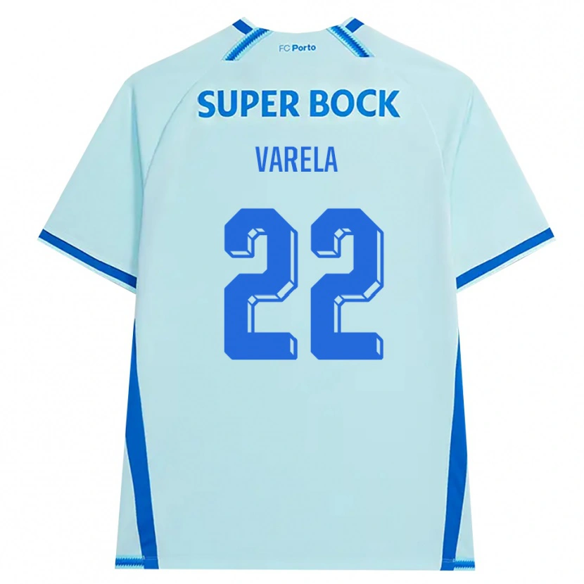 Danxen Herren Alan Varela #22 Hellcyan Blau Ausweichtrikot Trikot 2026/27 T-Shirt Österreich