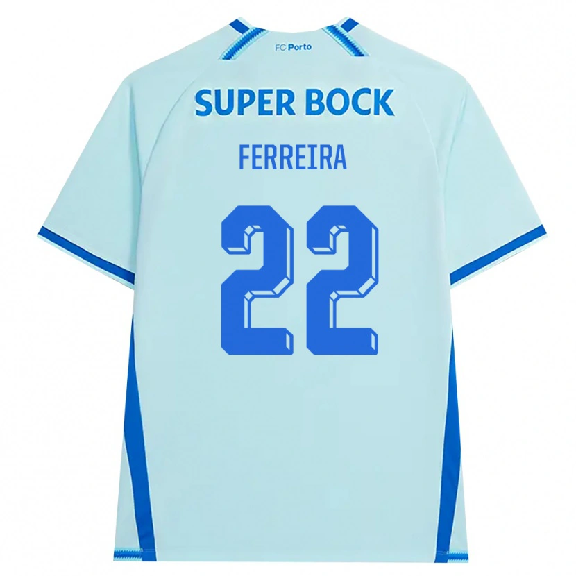 Danxen Herren Joana Ferreira #22 Hellcyan Blau Ausweichtrikot Trikot 2026/27 T-Shirt Österreich