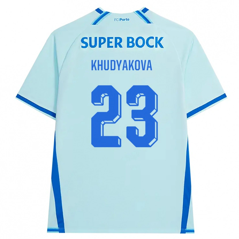 Danxen Herren Verónica Khudyakova #23 Hellcyan Blau Ausweichtrikot Trikot 2026/27 T-Shirt Österreich