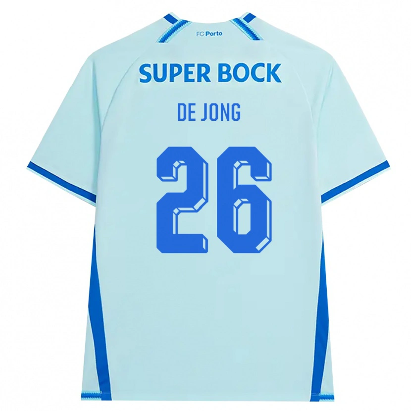 Danxen Herren Luuk De Jong #26 Hellcyan Blau Ausweichtrikot Trikot 2026/27 T-Shirt Österreich