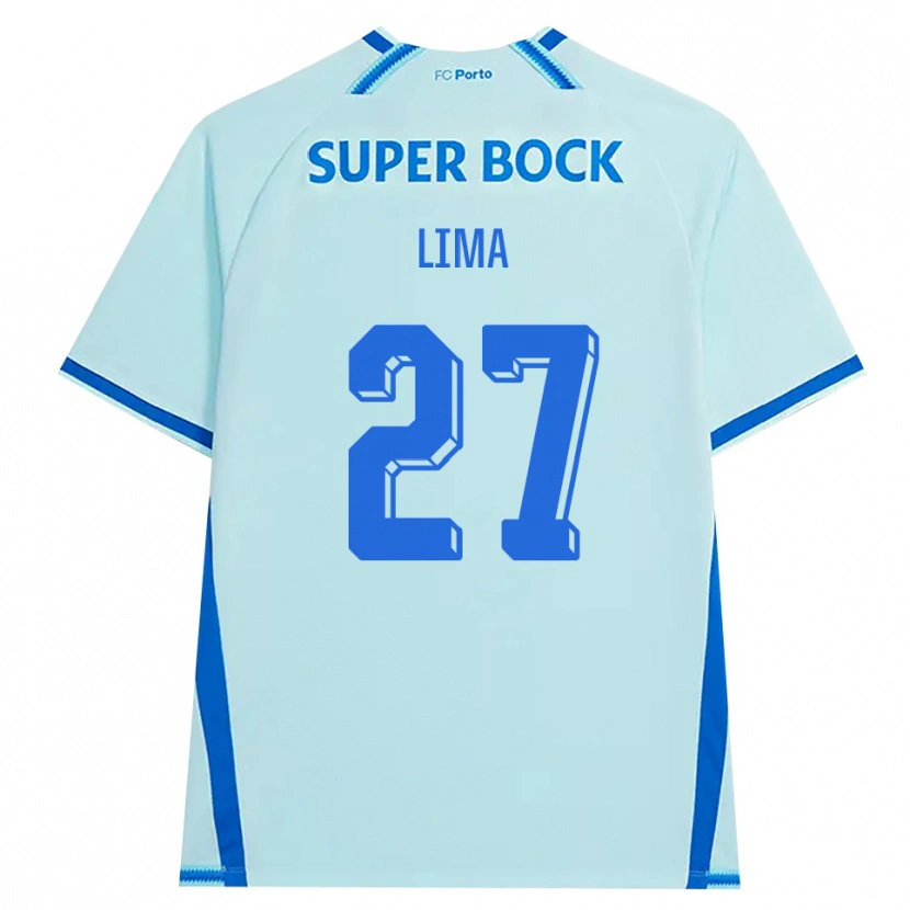 Danxen Herren Cláudia Lima #27 Hellcyan Blau Ausweichtrikot Trikot 2026/27 T-Shirt Österreich