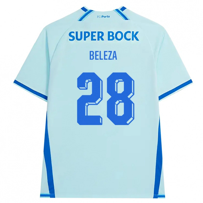 Danxen Herren Tatiana Beleza #28 Hellcyan Blau Ausweichtrikot Trikot 2026/27 T-Shirt Österreich