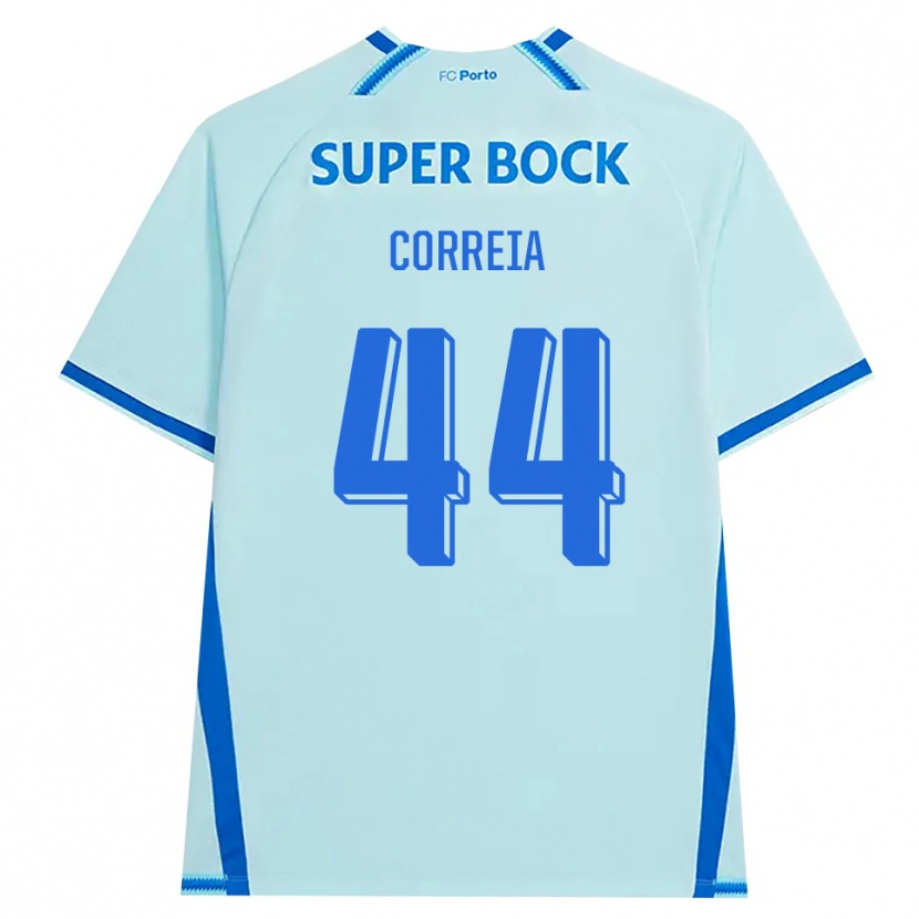 Danxen Herren Romain Correia #44 Hellcyan Blau Ausweichtrikot Trikot 2026/27 T-Shirt Österreich