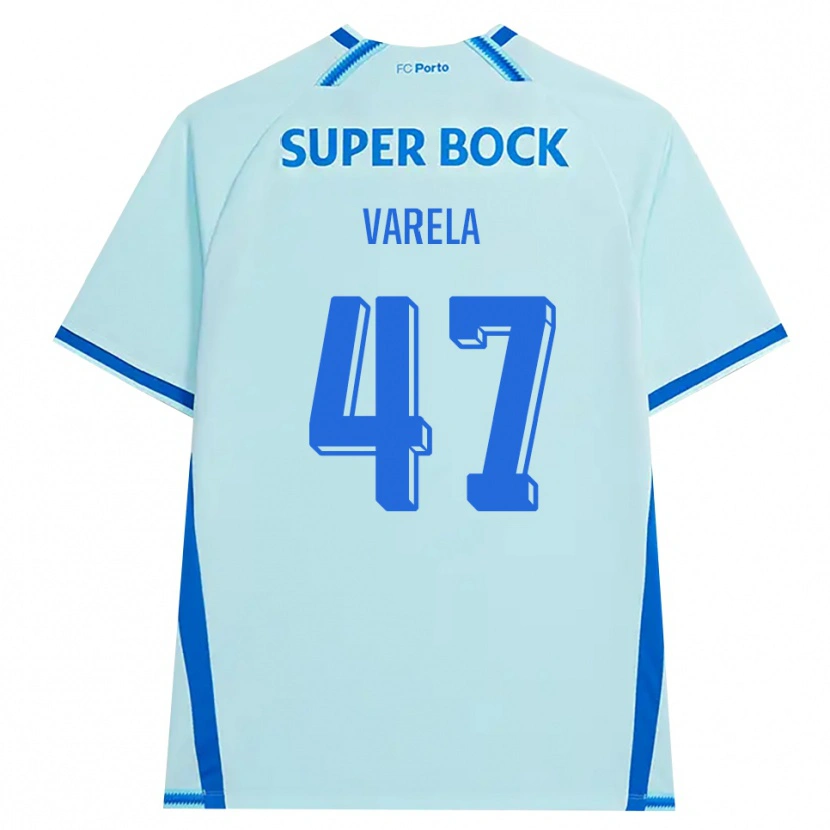 Danxen Herren Cardoso Varela #47 Hellcyan Blau Ausweichtrikot Trikot 2026/27 T-Shirt Österreich