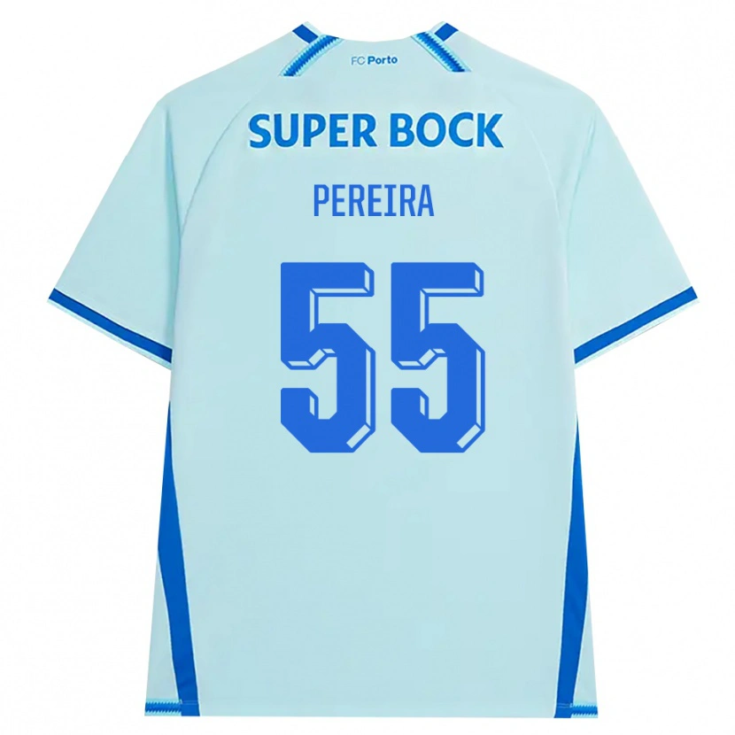 Danxen Herren Yoan Pereira #55 Hellcyan Blau Ausweichtrikot Trikot 2026/27 T-Shirt Österreich