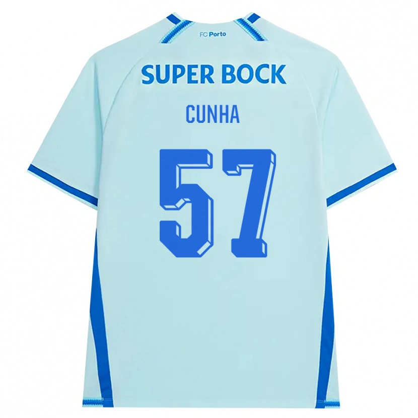 Danxen Herren Duarte Cunha #57 Hellcyan Blau Ausweichtrikot Trikot 2026/27 T-Shirt Österreich