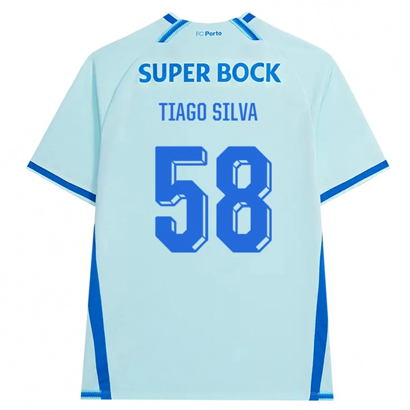 Danxen Herren Tiago Silva #58 Hellcyan Blau Ausweichtrikot Trikot 2026/27 T-Shirt Österreich