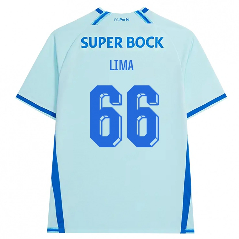 Danxen Herren Bernardo Lima #66 Hellcyan Blau Ausweichtrikot Trikot 2026/27 T-Shirt Österreich