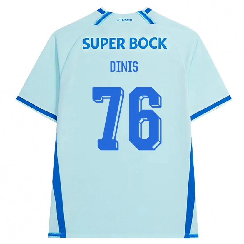 Danxen Herren Dinis Andrade Rodrigues #76 Hellcyan Blau Ausweichtrikot Trikot 2026/27 T-Shirt Österreich