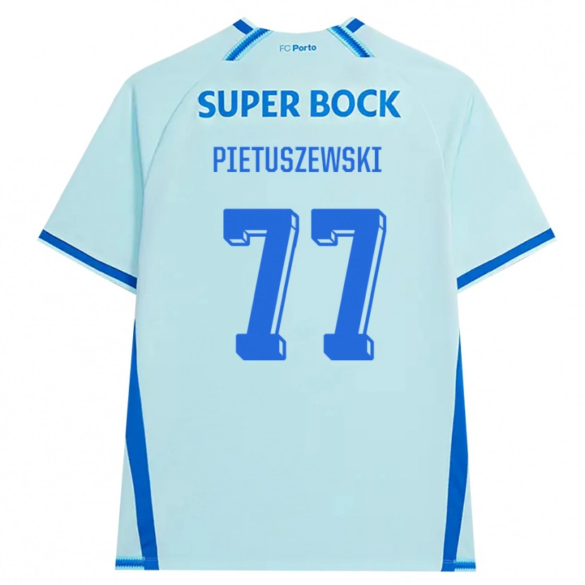 Danxen Herren Oskar Pietuszewski #77 Hellcyan Blau Ausweichtrikot Trikot 2026/27 T-Shirt Österreich