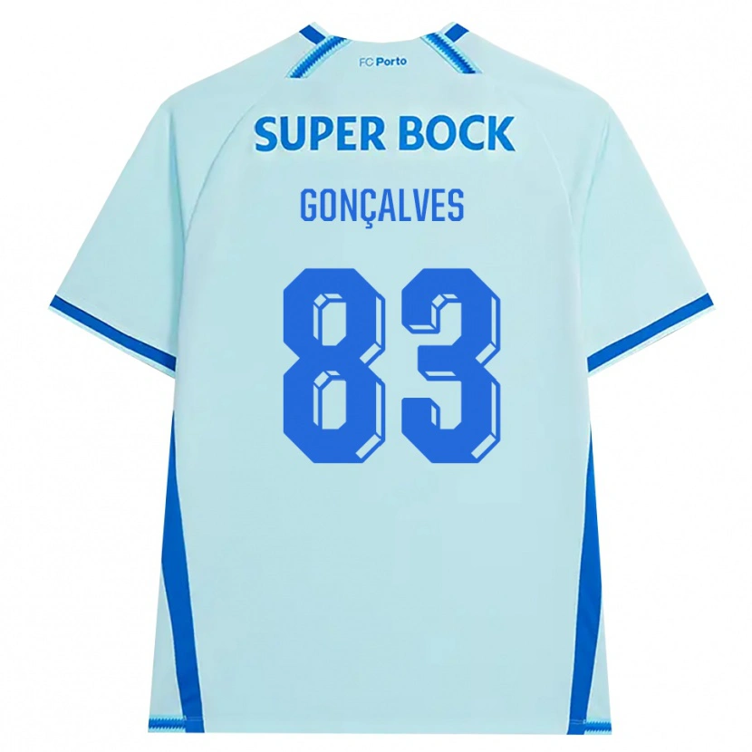Danxen Herren Rodrigo Gonçalves #83 Hellcyan Blau Ausweichtrikot Trikot 2026/27 T-Shirt Österreich