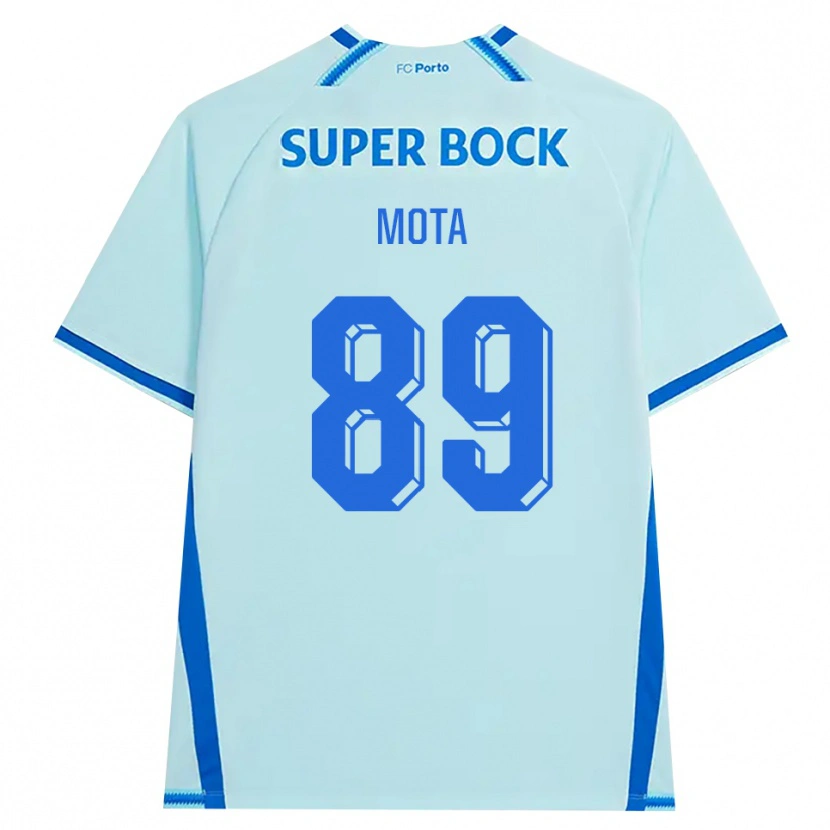 Danxen Herren Luís Mota #89 Hellcyan Blau Ausweichtrikot Trikot 2026/27 T-Shirt Österreich