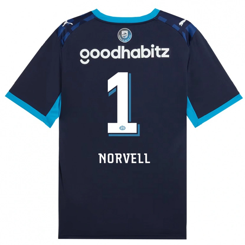 Danxen Herren Jaden Norvell #1 Himmelblau Königlichblau Ausweichtrikot Trikot 2026/27 T-Shirt Österreich