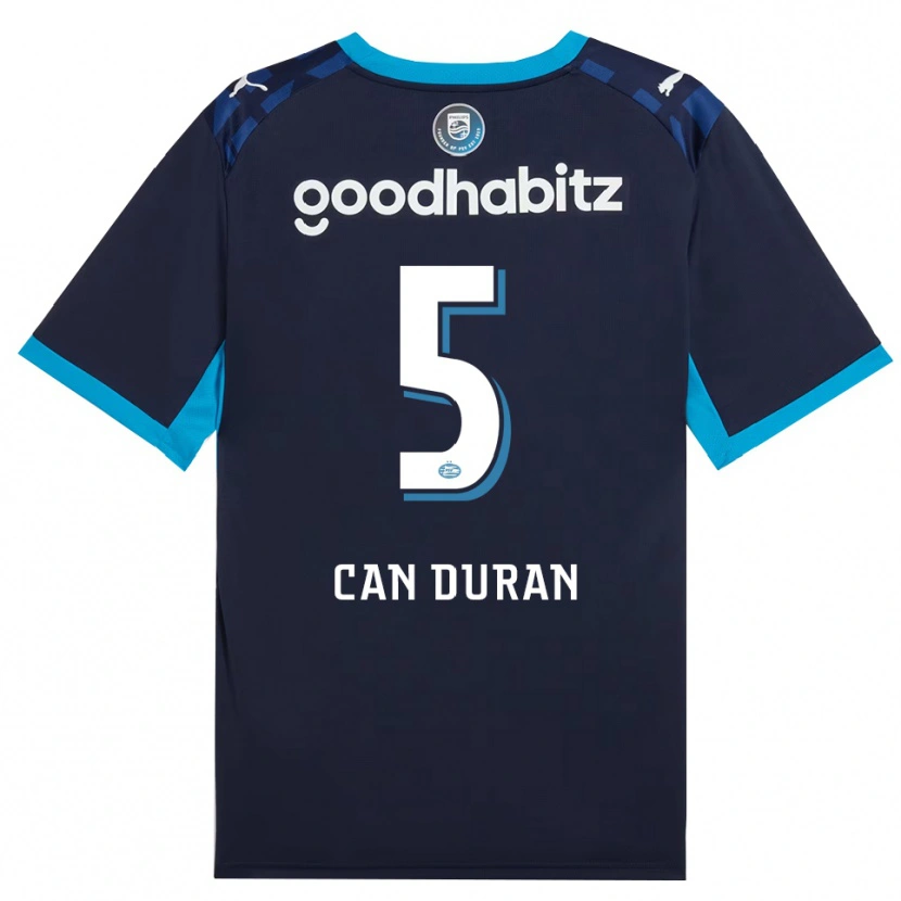 Danxen Herren Emre Can Duran #5 Himmelblau Königlichblau Ausweichtrikot Trikot 2026/27 T-Shirt Österreich