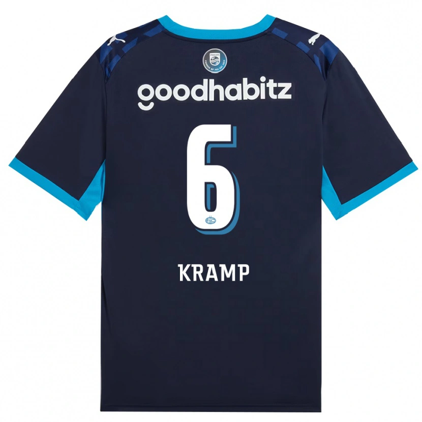 Danxen Herren Michael Kramp #6 Himmelblau Königlichblau Ausweichtrikot Trikot 2026/27 T-Shirt Österreich