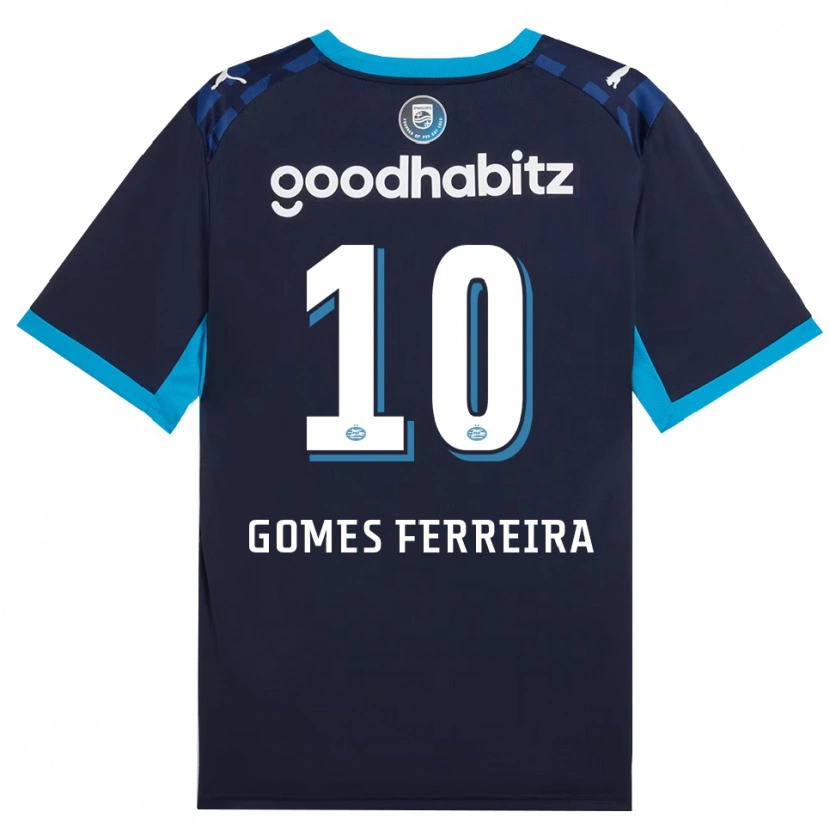 Danxen Herren Damian Gomes Ferreira #10 Himmelblau Königlichblau Ausweichtrikot Trikot 2026/27 T-Shirt Österreich