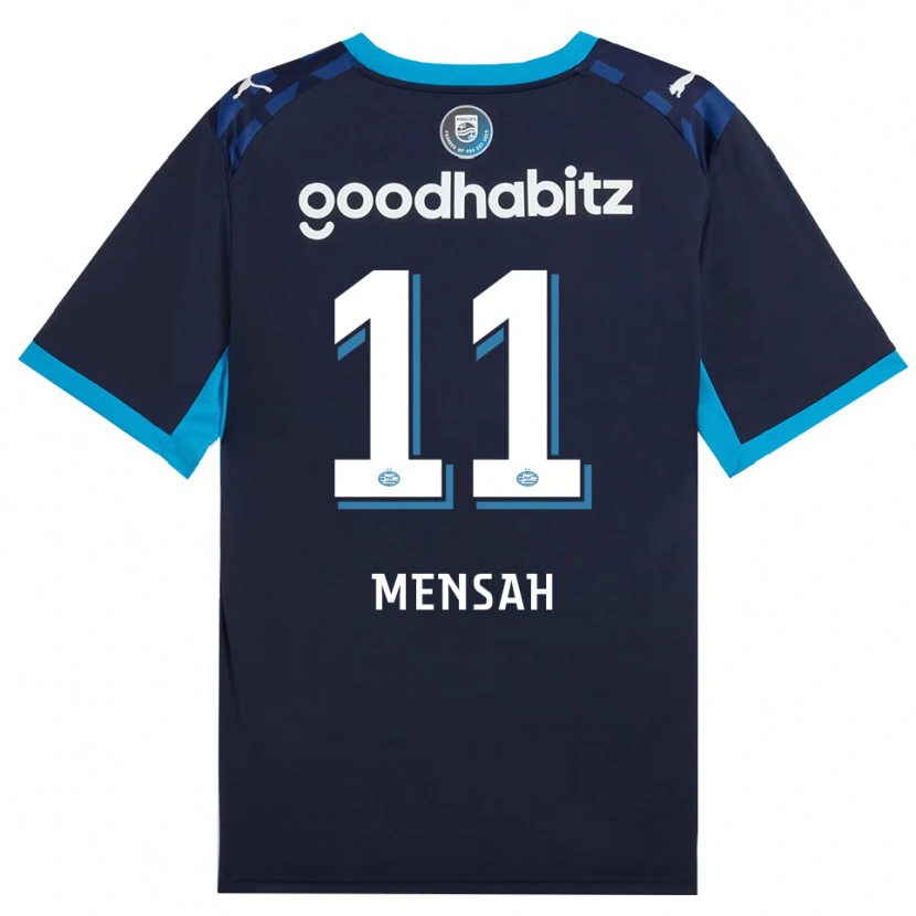 Danxen Herren Keziah Oteng-Mensah #11 Himmelblau Königlichblau Ausweichtrikot Trikot 2026/27 T-Shirt Österreich