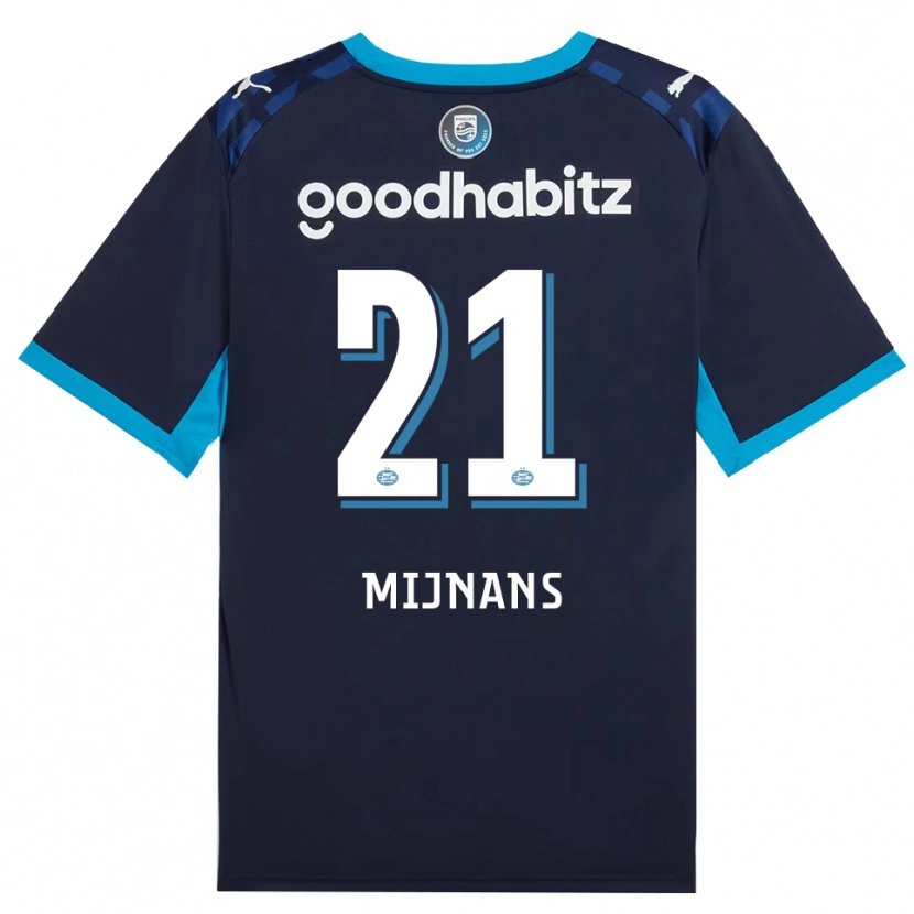 Danxen Herren Sven Mijnans #21 Himmelblau Königlichblau Ausweichtrikot Trikot 2026/27 T-Shirt Österreich