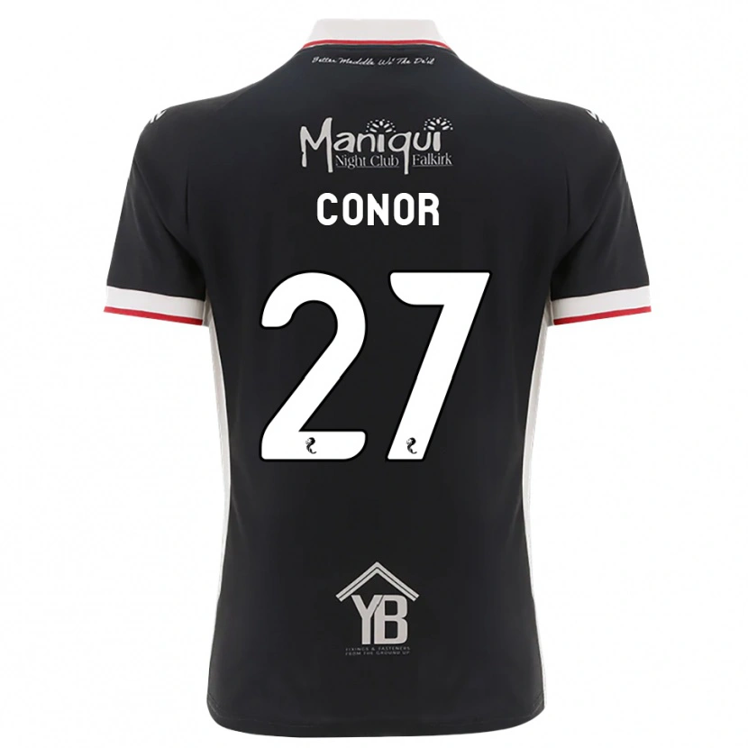 Danxen Herren Conor Mcleod #27 Schwarz Weiß Rot Heimtrikot Trikot 2026/27 T-Shirt Österreich