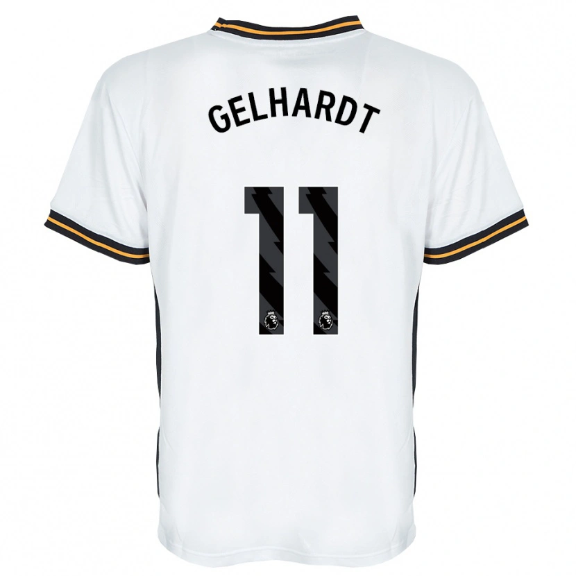 Danxen Herren Joe Gelhardt #11 Weiß Orange Schwarz Auswärtstrikot Trikot 2026/27 T-Shirt Österreich