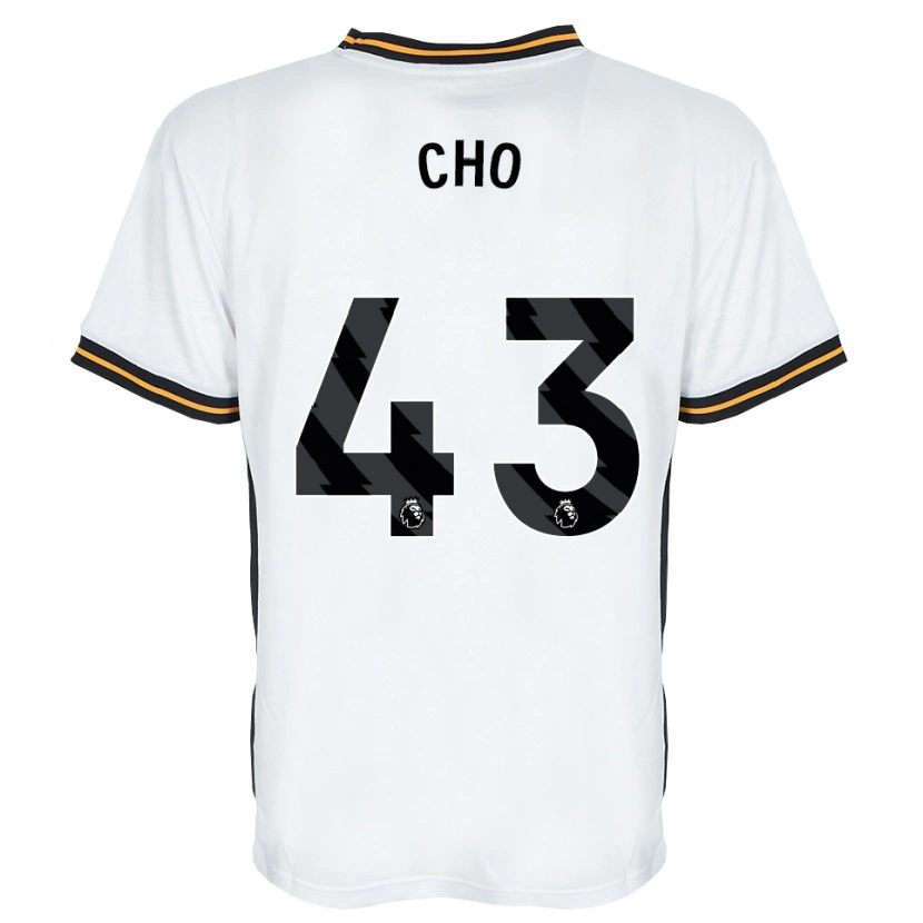 Danxen Herren Mohamed-Ali Cho #43 Weiß Orange Schwarz Auswärtstrikot Trikot 2026/27 T-Shirt Österreich