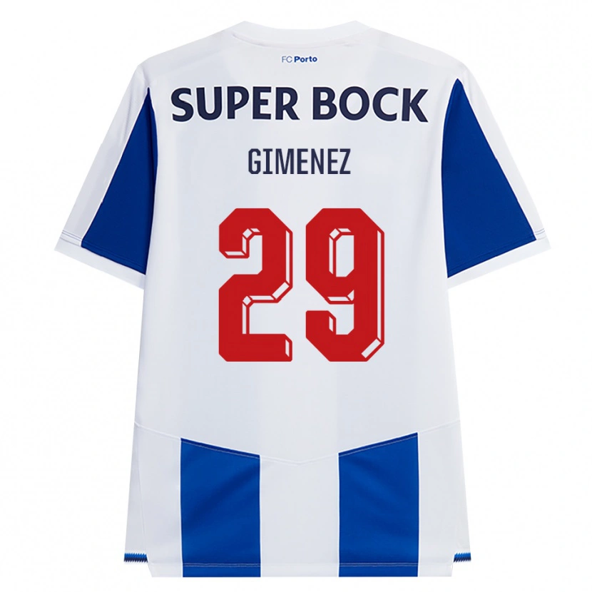 Danxen Herren Santiago Gimenez #29 Blau Weiß Rot Heimtrikot Trikot 2026/27 T-Shirt Österreich