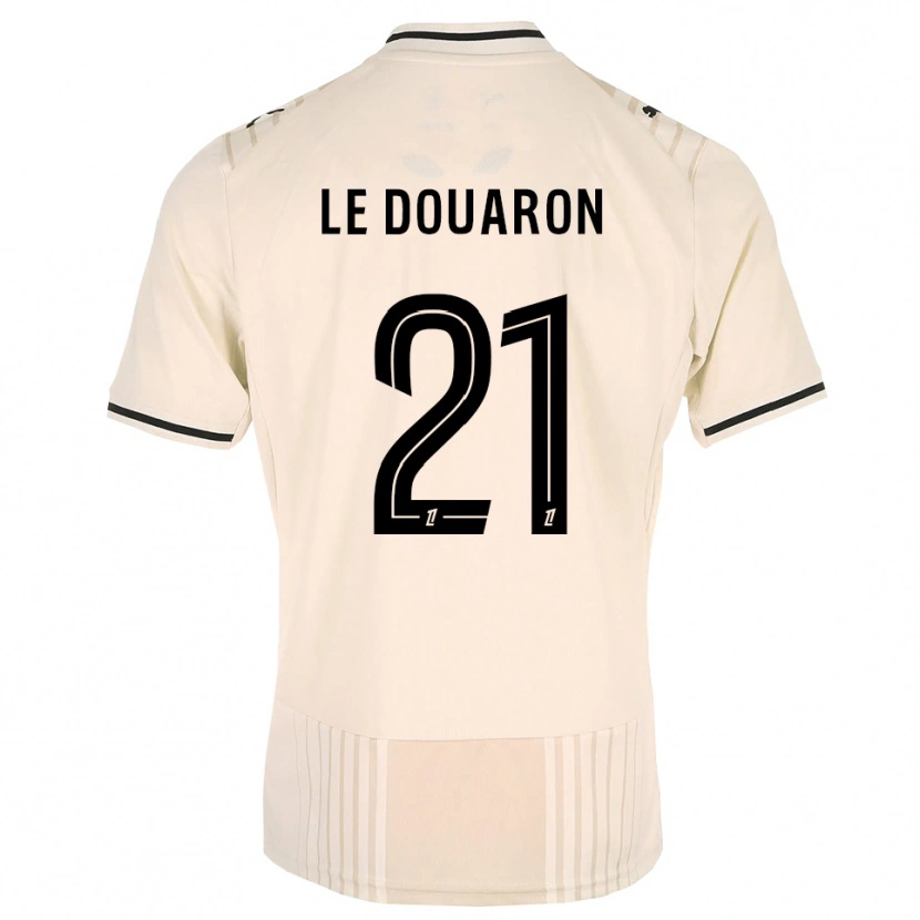 Danxen Herren Jérémy Le Douaron #21 Altgold Schwarz Antikweiß Auswärtstrikot Trikot 2026/27 T-Shirt Österreich