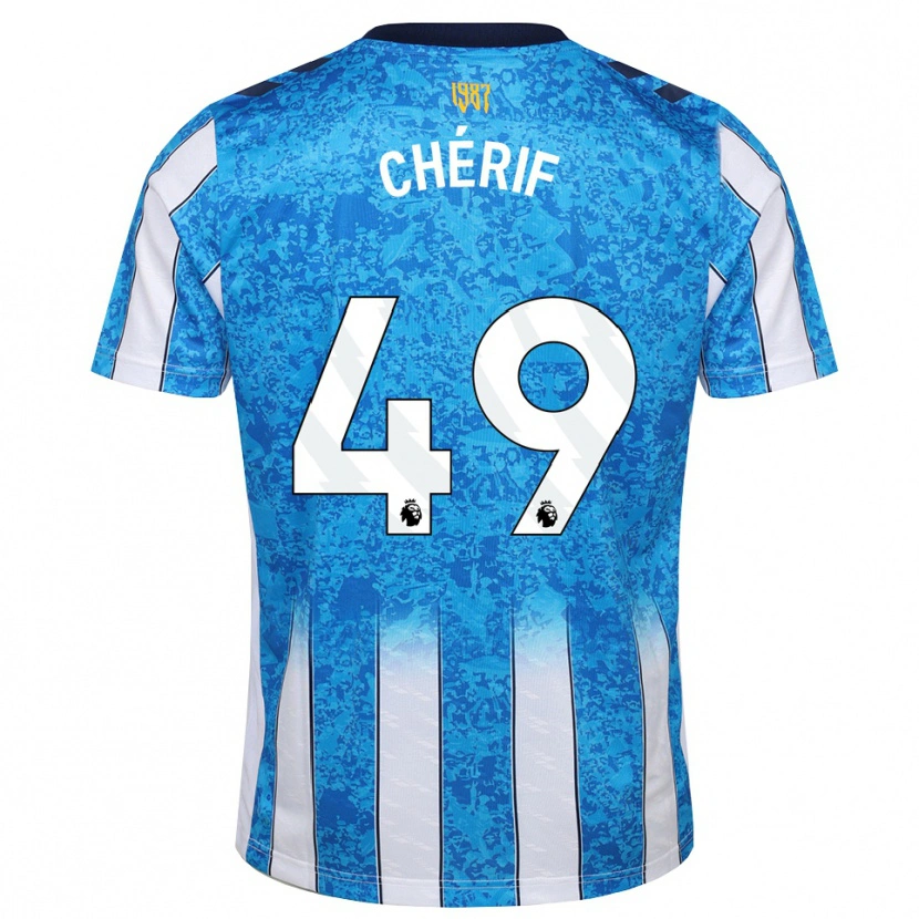 Danxen Herren Sidiki Chérif #49 Weiß Blau Orange Heimtrikot Trikot 2026/27 T-Shirt Österreich