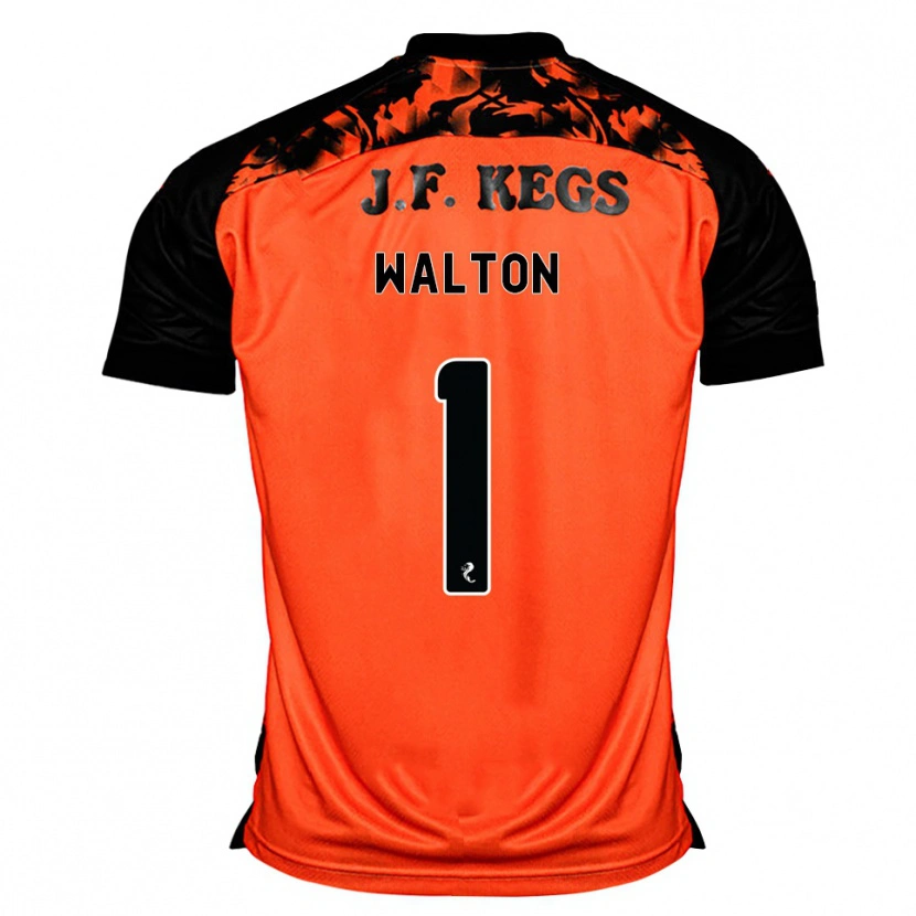 Danxen Damen Jack Walton #1 Orange Schwarz Weiß Heimtrikot Trikot 2026/27 T-Shirt Österreich