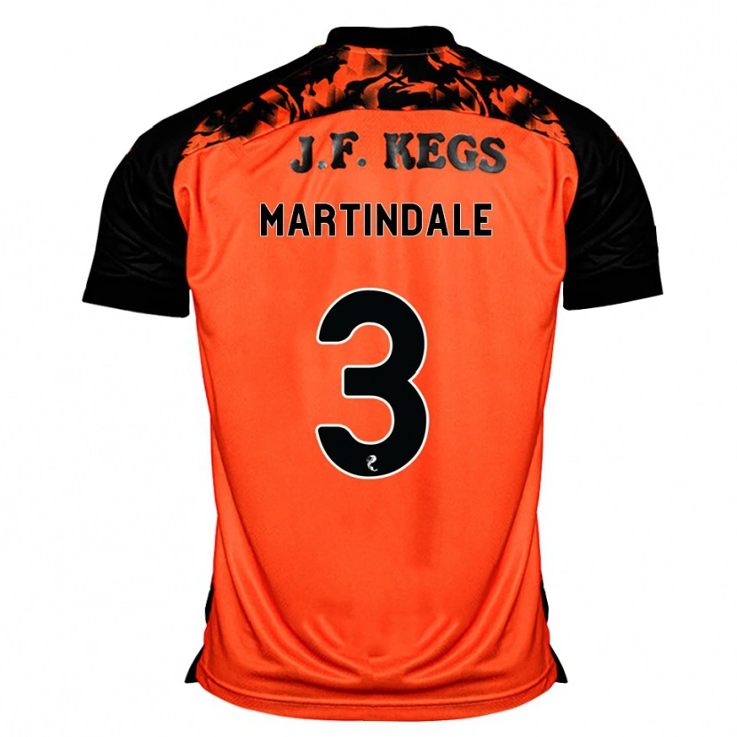 Danxen Damen Amilie Martindale #3 Orange Schwarz Weiß Heimtrikot Trikot 2026/27 T-Shirt Österreich