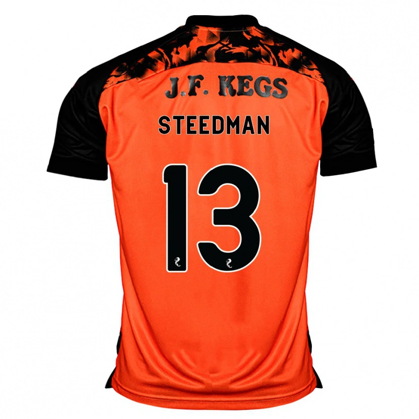 Danxen Damen Morgan Steedman #13 Orange Schwarz Weiß Heimtrikot Trikot 2026/27 T-Shirt Österreich