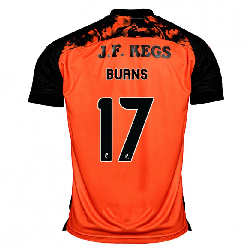 Danxen Damen Megan Burns #17 Orange Schwarz Weiß Heimtrikot Trikot 2026/27 T-Shirt Österreich