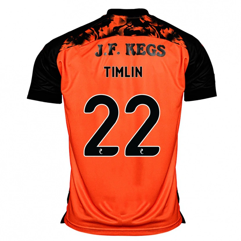 Danxen Damen Sophie Timlin #22 Orange Schwarz Weiß Heimtrikot Trikot 2026/27 T-Shirt Österreich
