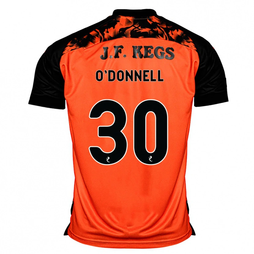 Danxen Damen Lewis O'donnell #30 Orange Schwarz Weiß Heimtrikot Trikot 2026/27 T-Shirt Österreich