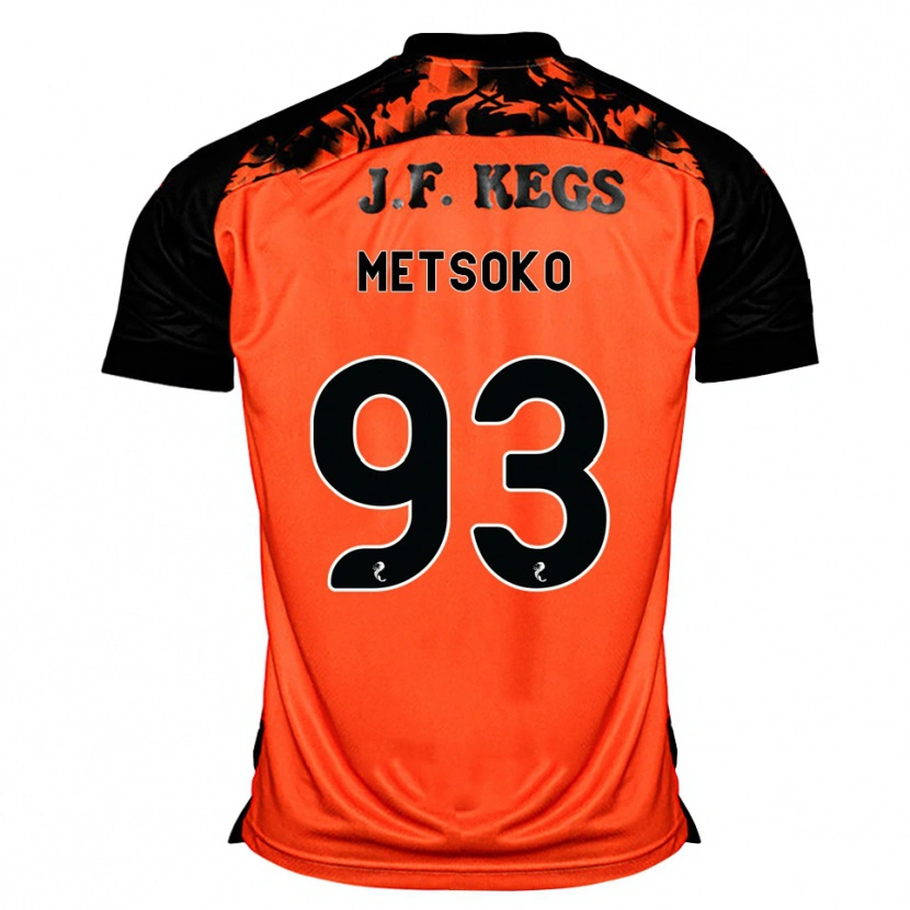 Danxen Damen Idjessi Metsoko #93 Orange Schwarz Weiß Heimtrikot Trikot 2026/27 T-Shirt Österreich