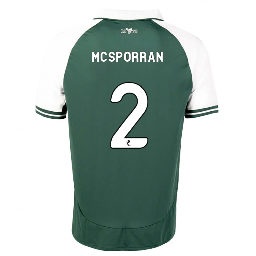Danxen Damen Arran Mcsporran #2 Seegrün Weiß Heimtrikot Trikot 2026/27 T-Shirt Österreich