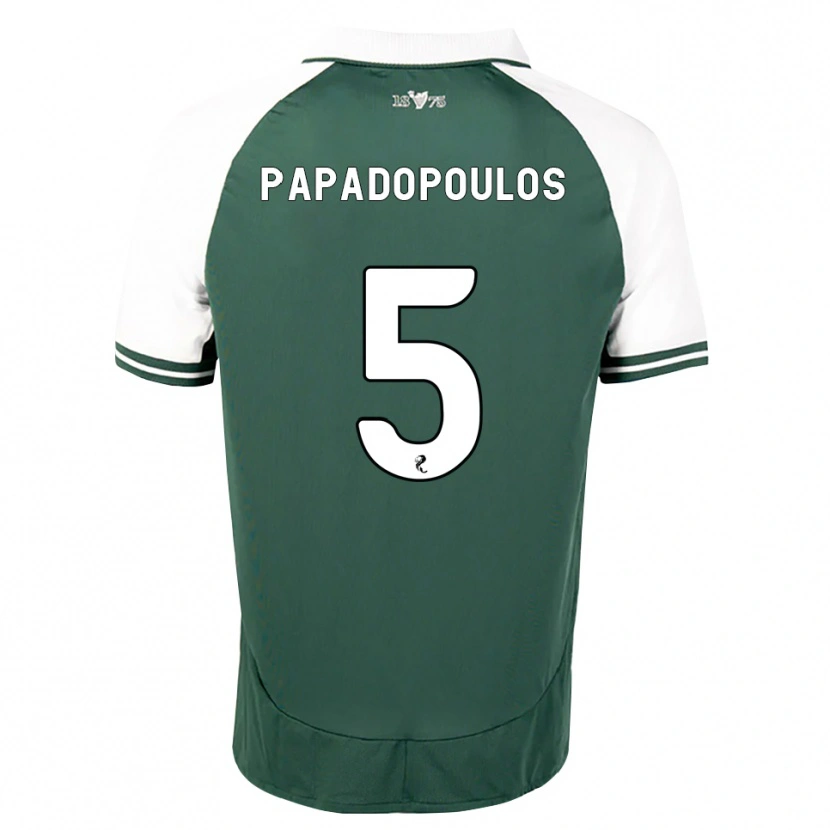 Danxen Damen Stacey Papadopoulos #5 Seegrün Weiß Heimtrikot Trikot 2026/27 T-Shirt Österreich