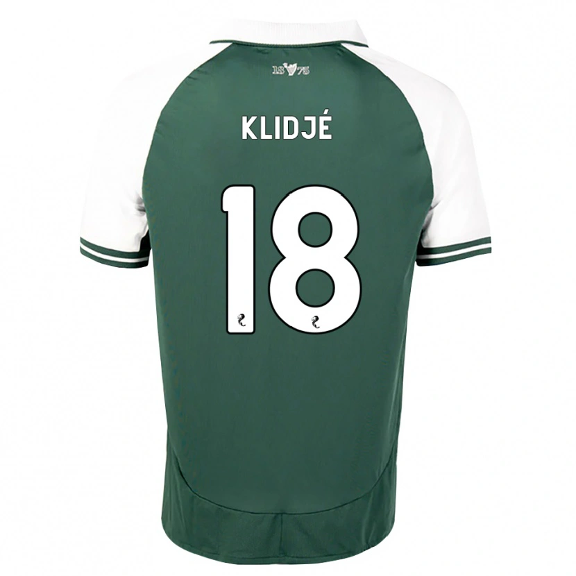 Danxen Damen Thibault Klidjé #18 Seegrün Weiß Heimtrikot Trikot 2026/27 T-Shirt Österreich