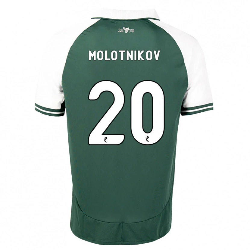 Danxen Damen Rudi Molotnikov #20 Seegrün Weiß Heimtrikot Trikot 2026/27 T-Shirt Österreich