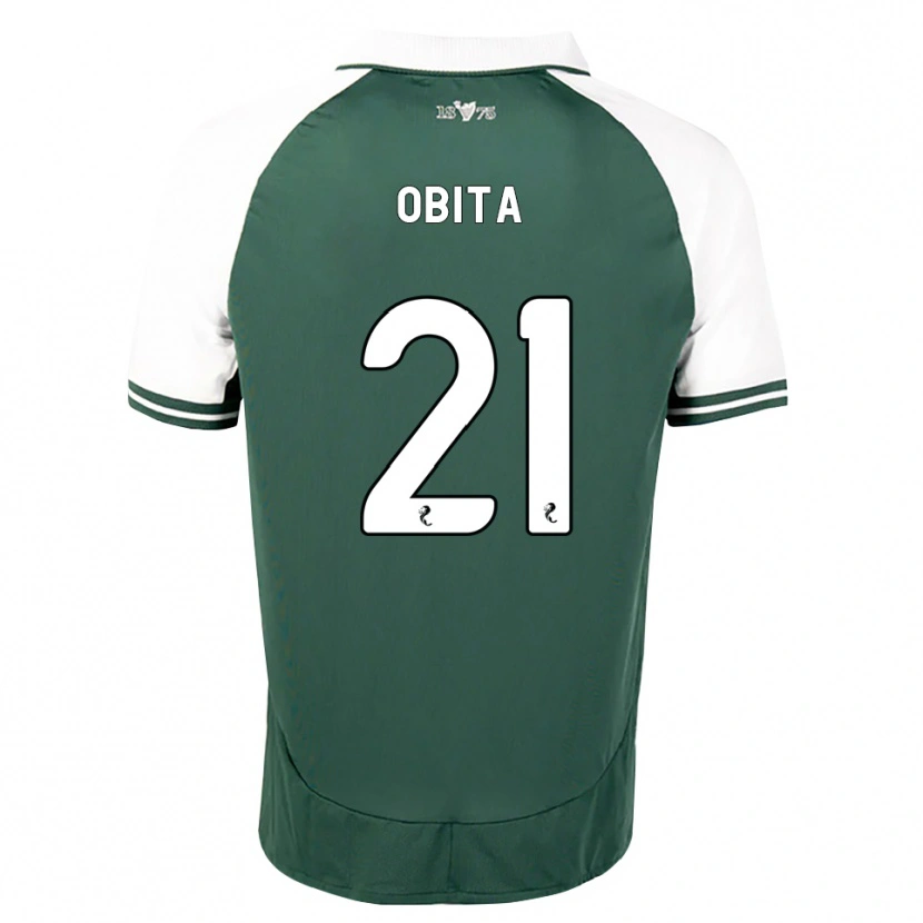 Danxen Damen Jordan Obita #21 Seegrün Weiß Heimtrikot Trikot 2026/27 T-Shirt Österreich