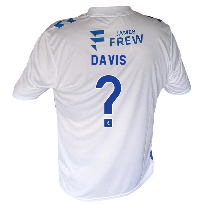 Danxen Damen Aaron Davis #0 Königsblau Weiß Heimtrikot Trikot 2026/27 T-Shirt Österreich