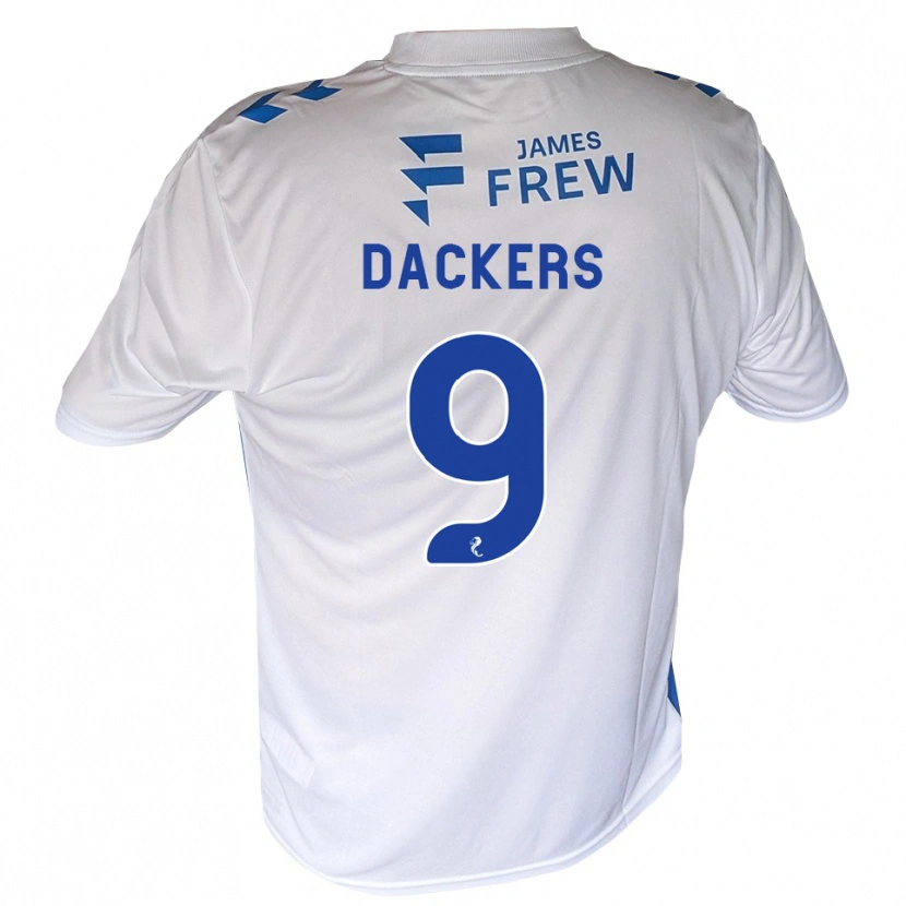 Danxen Damen Marcus Dackers #9 Königsblau Weiß Heimtrikot Trikot 2026/27 T-Shirt Österreich