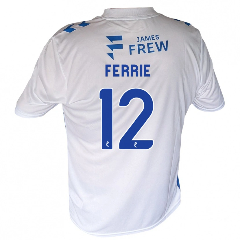 Danxen Damen Calum Ferrie #12 Königsblau Weiß Heimtrikot Trikot 2026/27 T-Shirt Österreich