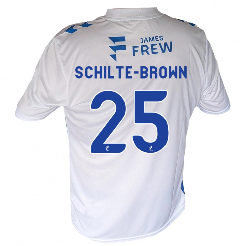 Danxen Damen Ethan Schilte-Brown #25 Königsblau Weiß Heimtrikot Trikot 2026/27 T-Shirt Österreich