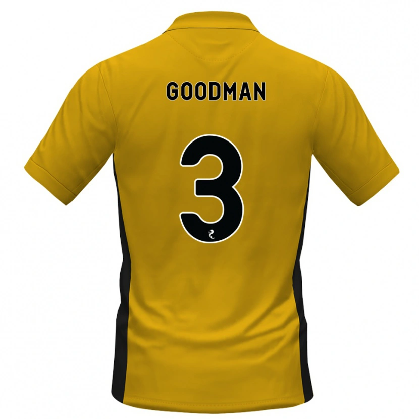 Danxen Damen Mya Goodman #3 Orange Schwarz Heimtrikot Trikot 2026/27 T-Shirt Österreich