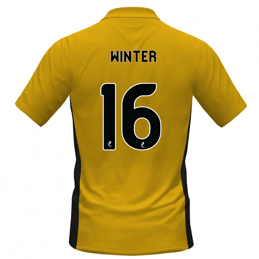 Danxen Damen Andy Winter #16 Orange Schwarz Heimtrikot Trikot 2026/27 T-Shirt Österreich