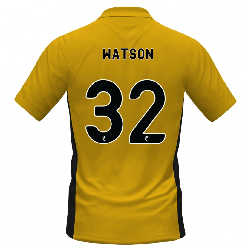 Danxen Damen Ashley Watson #32 Orange Schwarz Heimtrikot Trikot 2026/27 T-Shirt Österreich