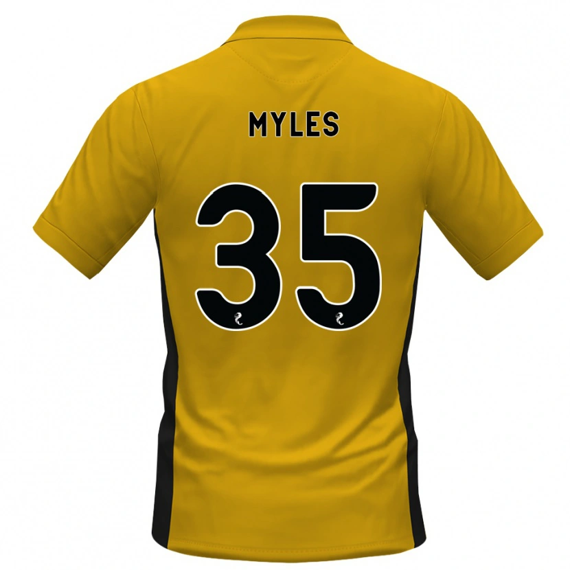 Danxen Damen Evan Myles #35 Orange Schwarz Heimtrikot Trikot 2026/27 T-Shirt Österreich